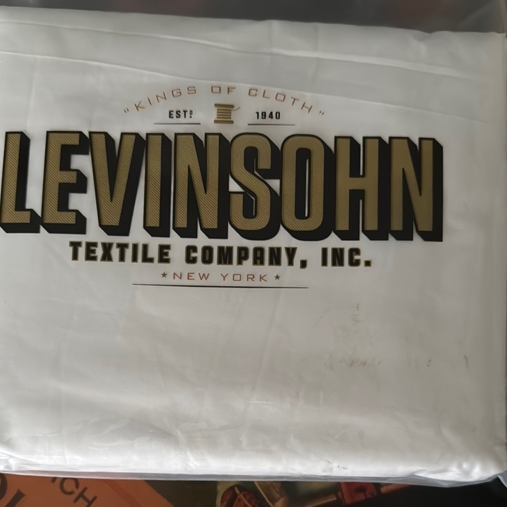 Levinsohn White Textile Fabric